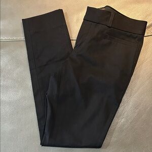 Banana Republic Black Slim Fit Trousers, size Petite 00. NWT